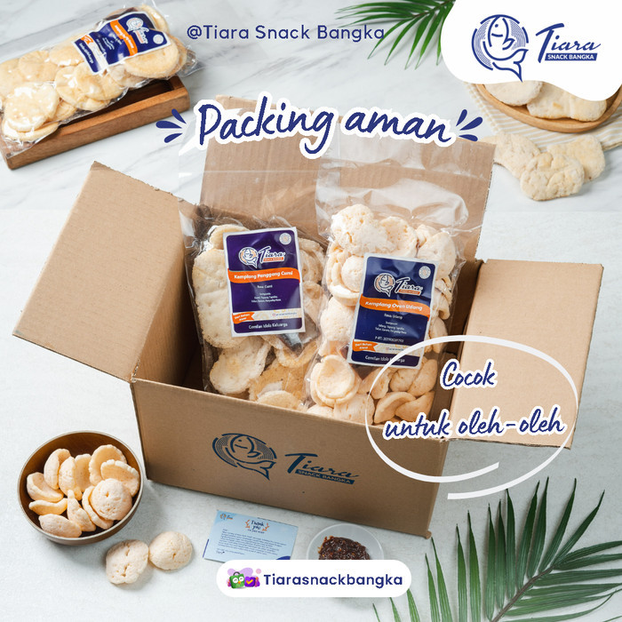 

Package Varian Tanpa Minyak/Kerupuk Kemplang Oven Tiara Snack Bangka