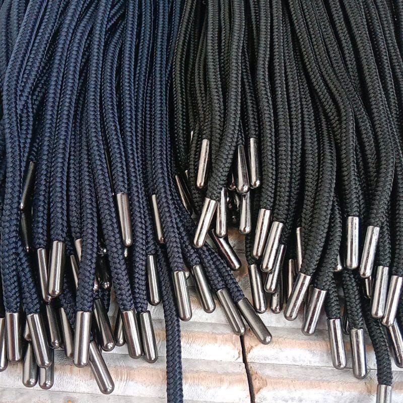 RPM Tali Sepatu Tali Hoodie Premium TALI SEPATU PDL HITAM - TALI SEPATU PDL HITAM