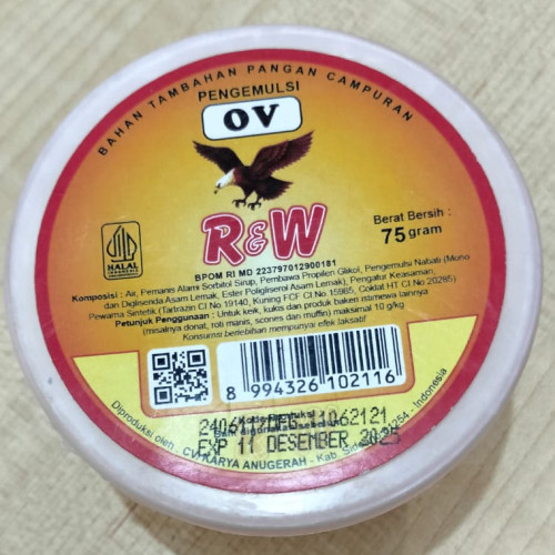 

RW cup OV 75 gr