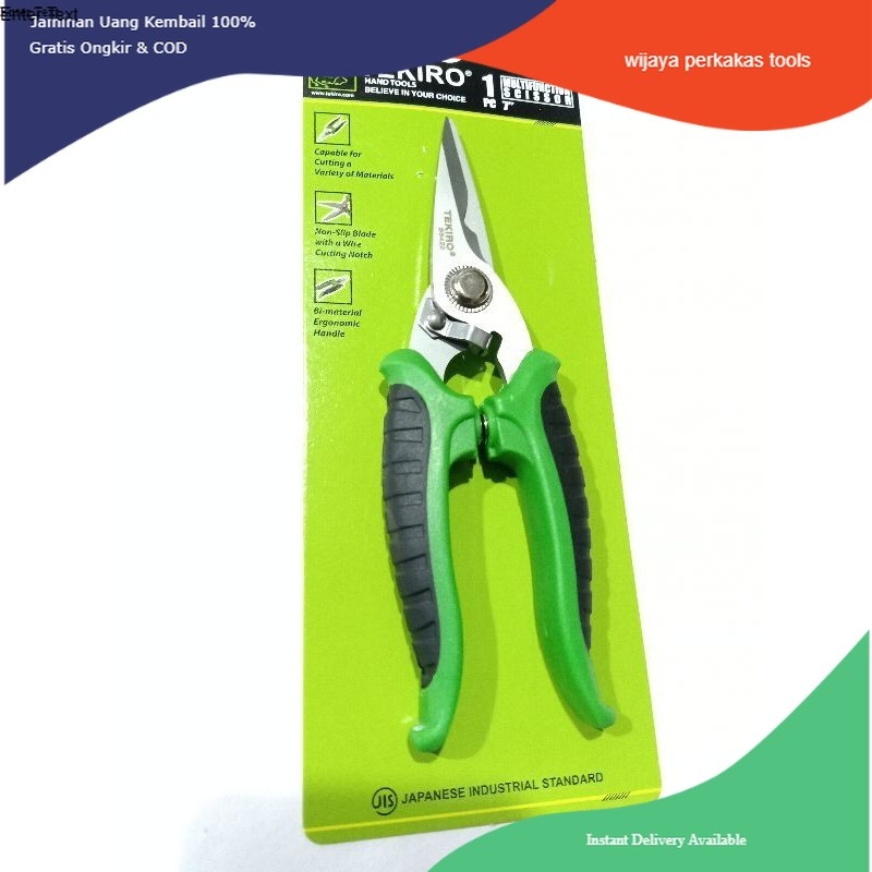 

TEKIRO MULTIFUNCTION SCISSOR 7 inch GUNTING MULTIFUNGSI 7” GT-MS1805