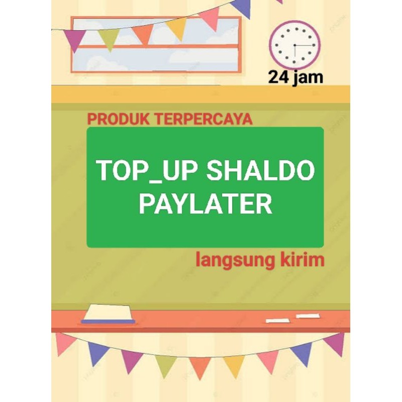 

top up pulsahh & semuah jenis shaldoo estprod