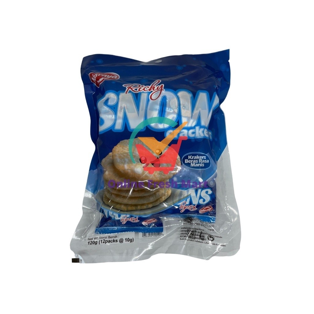 

Naraya Richy Snow Rice Crackers 110g - Online Fresh Mart Denpasar