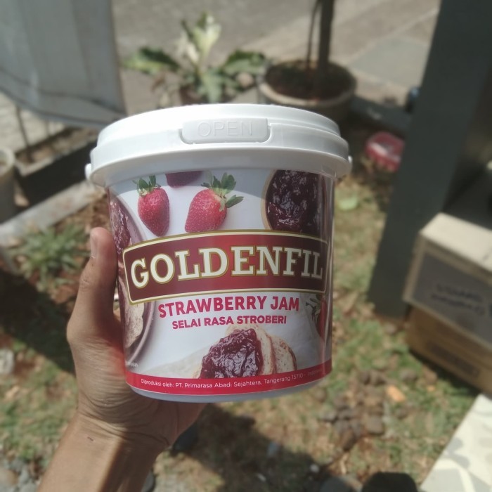 

Best- GOLDENFIL STRAWBERRY JAM Selai 1Kg