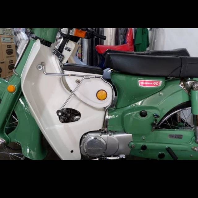 UIO Toolbox tool box keranjang rak wadah jok bayi tengah honda c70 c50 c90 pispot