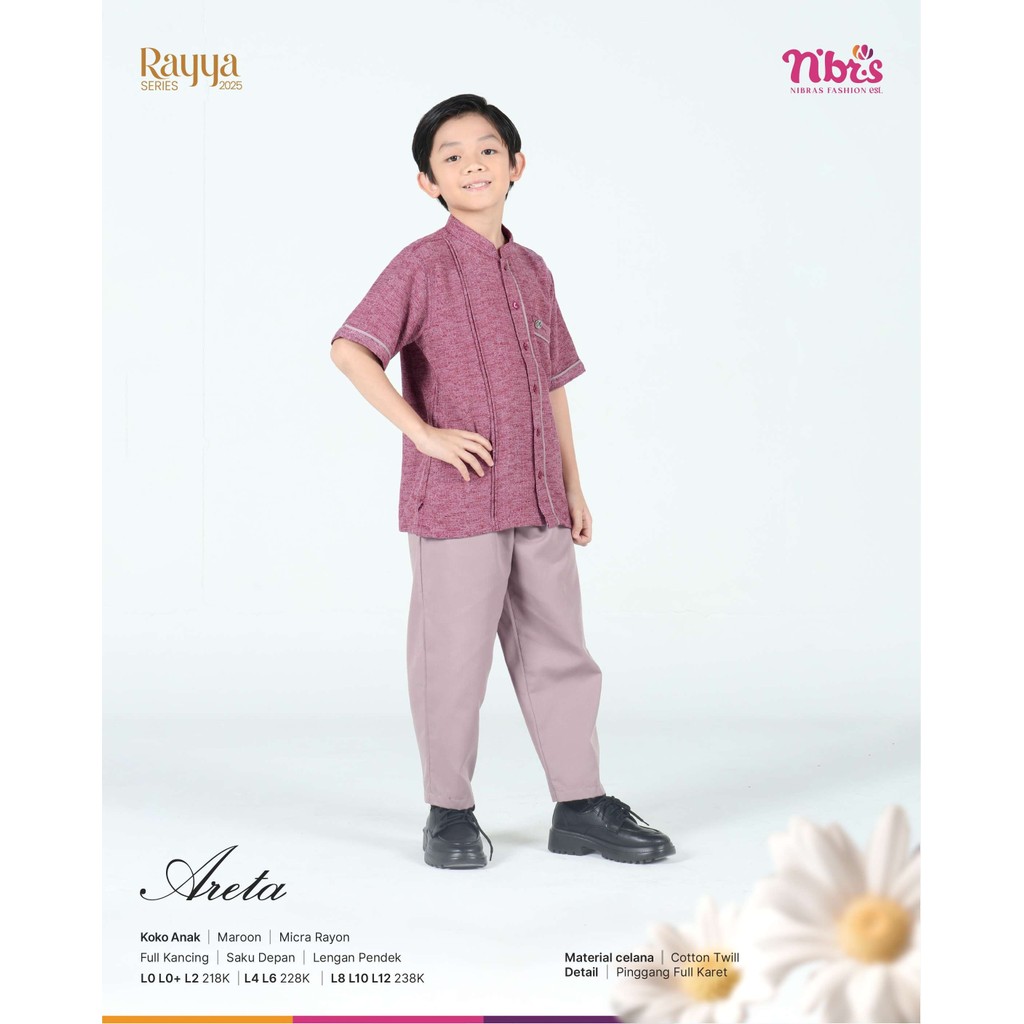 ARETA SARIMBIT Koko Anak Laki Laki by Nibras |Koko Set Celana |Premium