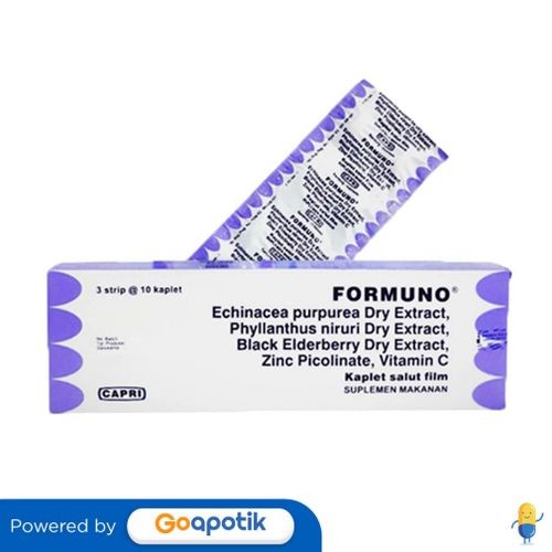 Vitamin Formuno Box Isi 30 Kaplet