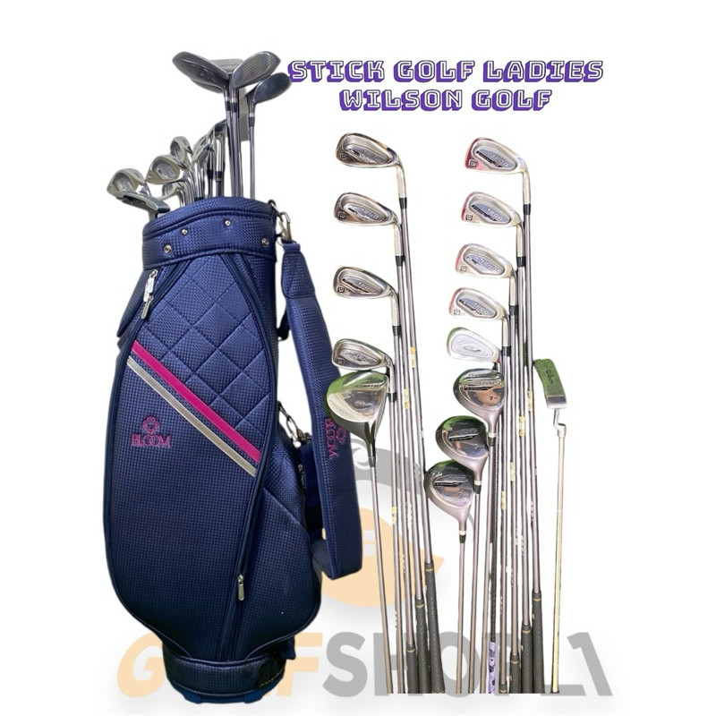 Stick Golf Ladies Wilson Ladies Shaft Graphite Second Original Fullset Bag Golf Set Stick Golf Ladie