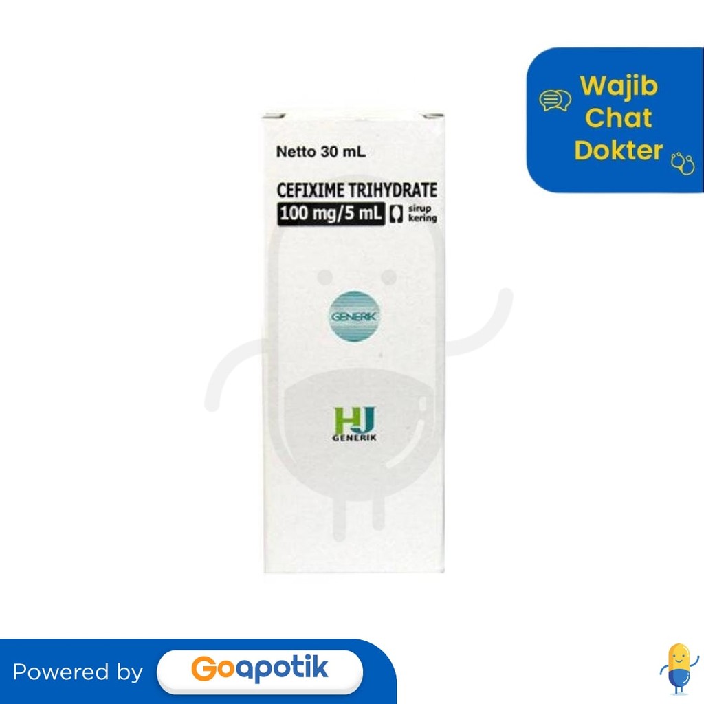 Cefixime Hexpharm 30 Ml Sirup Kering