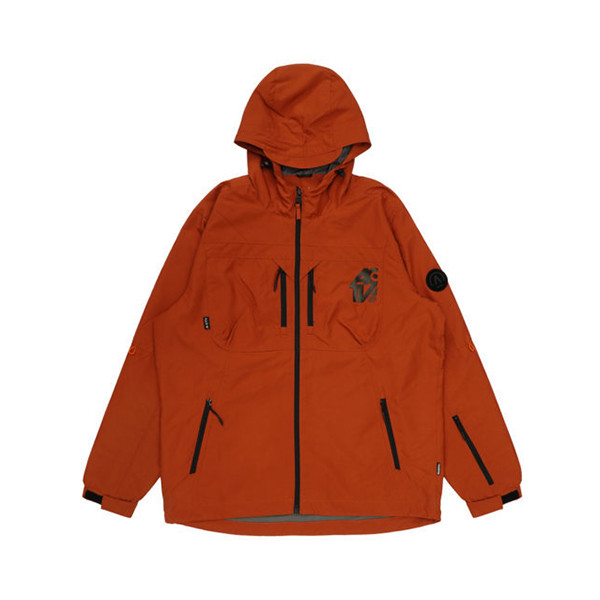 JAKET PARASUT COAT CASUAL SIMPLE PRIA WANITA ORANGE ORIGINAL BLOODS INDUSTRIES | MOUNT ACTV 03