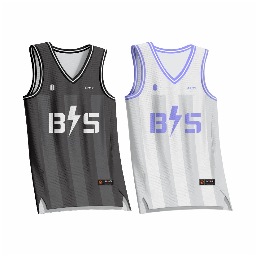 JERSEY BASKET BTS / JERSEY BASKET KPOP BTS / JERSEY BASKET ARMY / JERSEY BASKET SEOK JIN / BTS / ARM