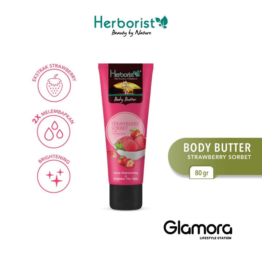 Herborist Body Butter Strawberry Sorbet 80gr