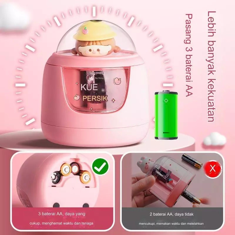 

JAMIN MURAH !!!Serutan Rautan Pensil Elektrik / Lucu Imut Motif Hewan Pencil Sharpener / Electric Cute Animals Astronot / Panda(BISA LANGSUNG ORDER)