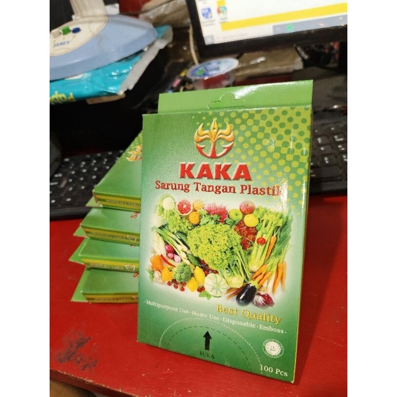 

sarung tangan plastik kaka (isi 100pcs) BY JJS