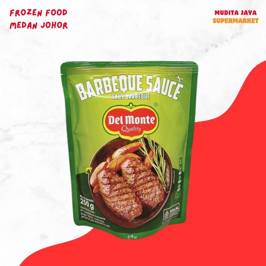 

Sause Del monte Barbeque 200gr Medan