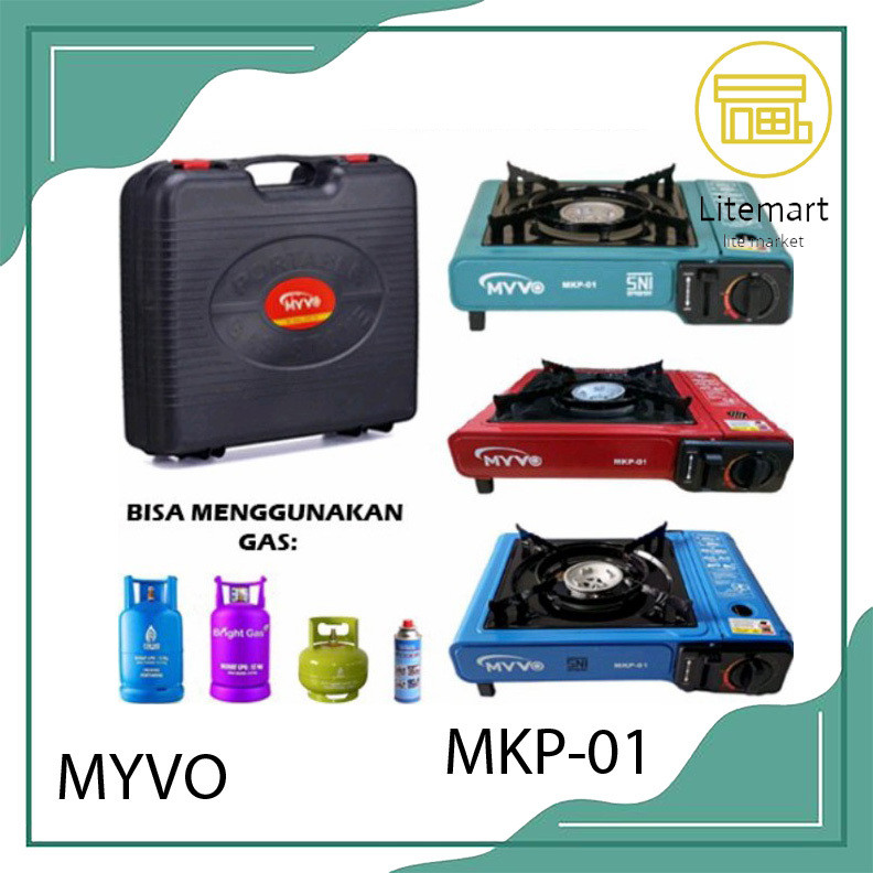 MYVO KOMPOR GAS PORTABLE MKP-01