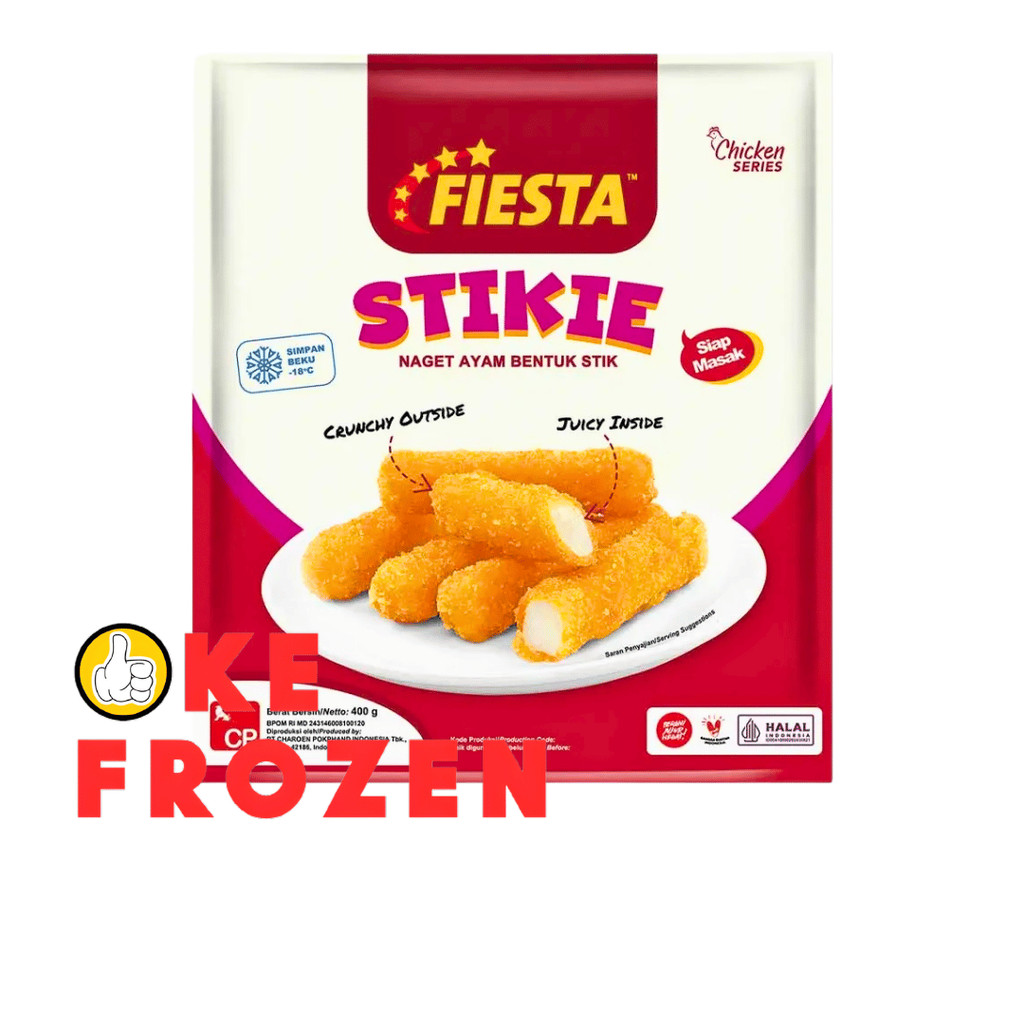 FIESTA NAGET STIKIE 400GR / CHICKEN NUGGET STICK / AYAM