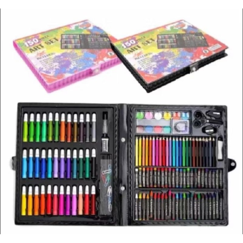 

SET ART ALAT GRAFIS 150 pcs Art CRAYON WARNACO