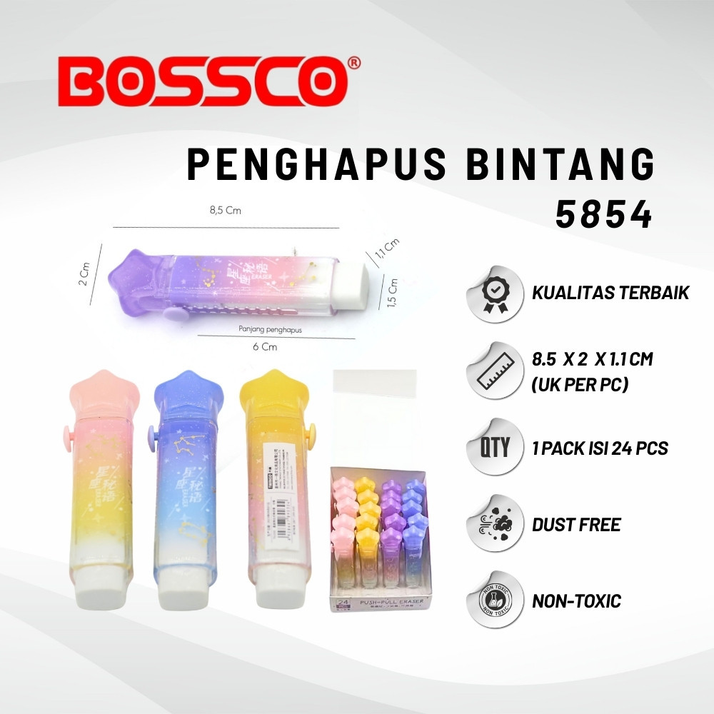 

(1 Box isi 24 Pcs) CAT PAW ERASER Rectractable Penghapus Pensil Karet Mekanik Refil Korean