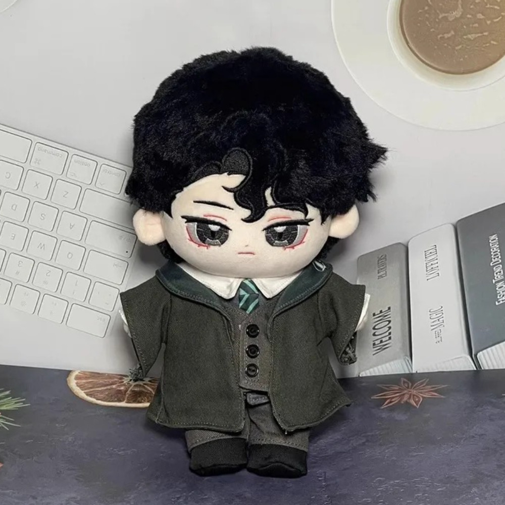 20cm Anime Movie Role Tom Riddle Kawaii Cosplay Soft Cotton Doll With Clothes Cartoon -ange Suit Plu