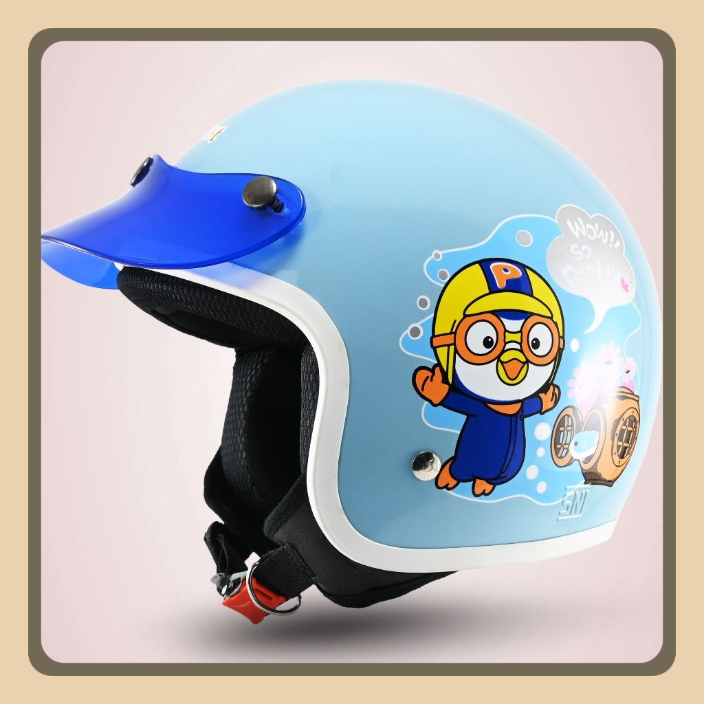 Helm Anak Motif Terbaru Bogo Cowok Cewek Sni