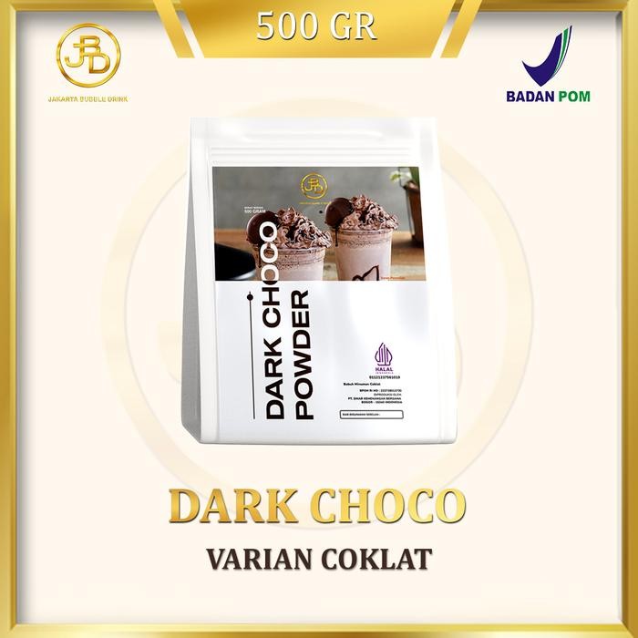 

Dijual Bubuk Minuman Premium Dark Chocolate 1Kg || Jakarta Bubble Drink - 500 gram Terlaris Tbk