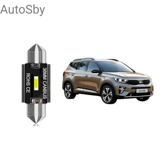 1pcs Lampu bagasi mobil KIA Sonet 31mm CSP CanBus super terang Autosby