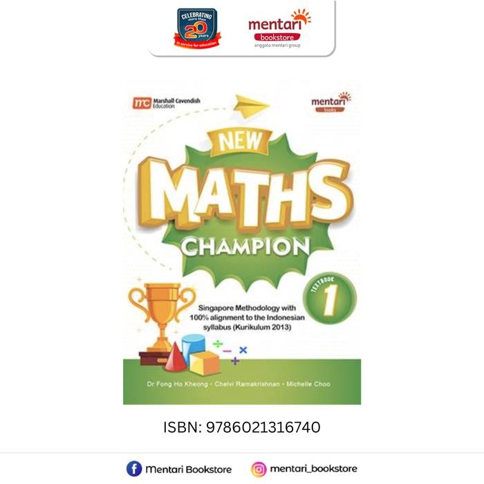 

PROMO!New Maths Champion | Matematika | Buku SD - Textbook 1READY