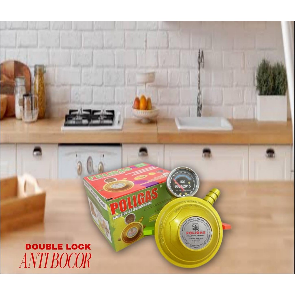 POLIGAS DOUBLE LOCK | Regulator Poligas Double Lock