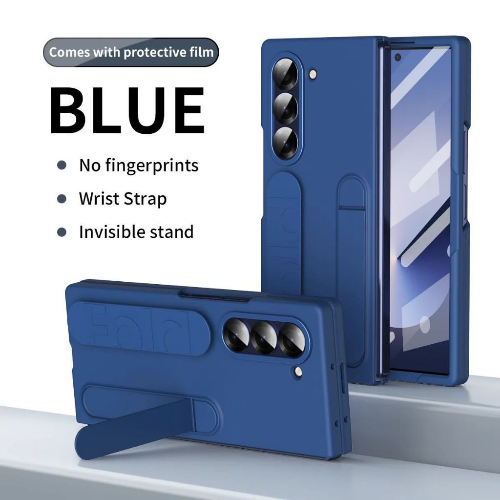New ACC HP - HANDSTRAP CASE SAMSUNG GALAXY Z FOLD 3 / Z FOLD 4 / Z FOLD 5 /Z FOLD 6 / Z FOLD 7 STAND