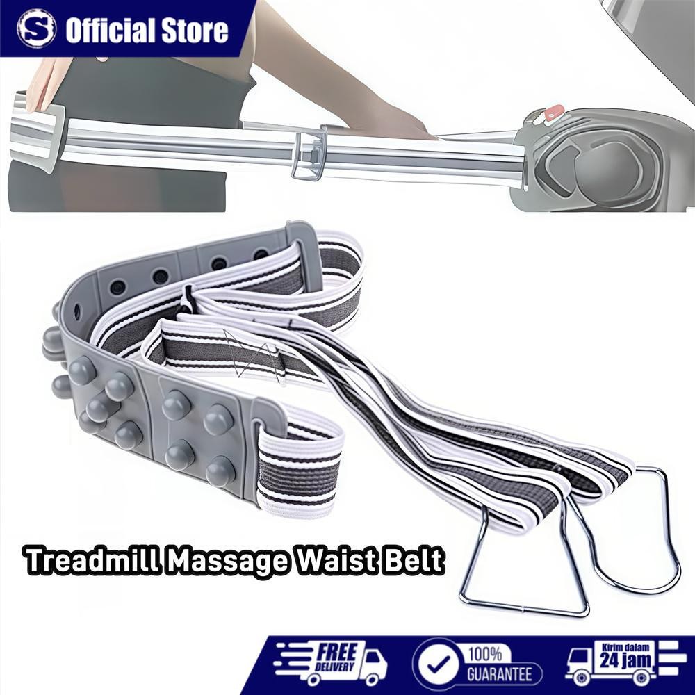 Sabuk Pijat Treadmill / Treadmill Massage Waist Belt / Running Belt Treadmill Untuk Fitness