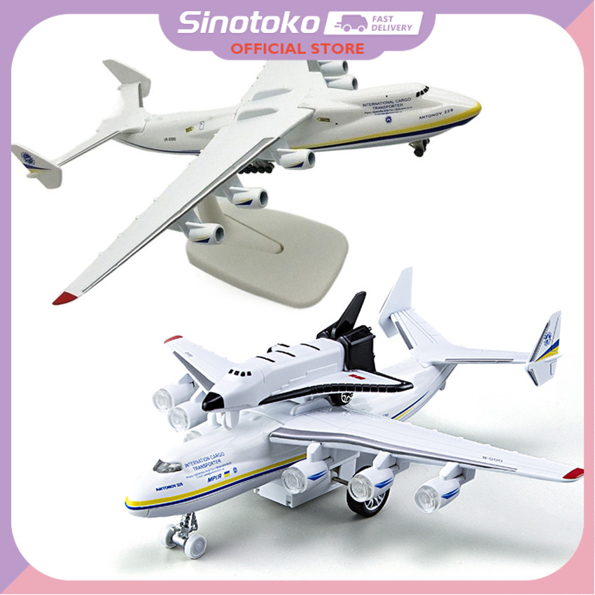 Diecast Pesawat AN-225 / Model Miniatur Diecast Pesawat Antonov besi diecast pesawat terbang Beluga 