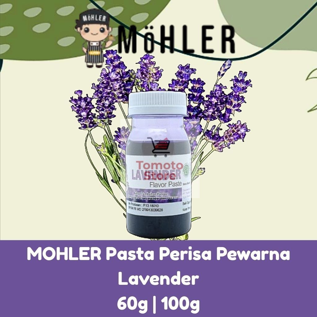 

✨ TOMOTOSTORE ✨ MOHLER Pasta Perisa Pewarna Lavender