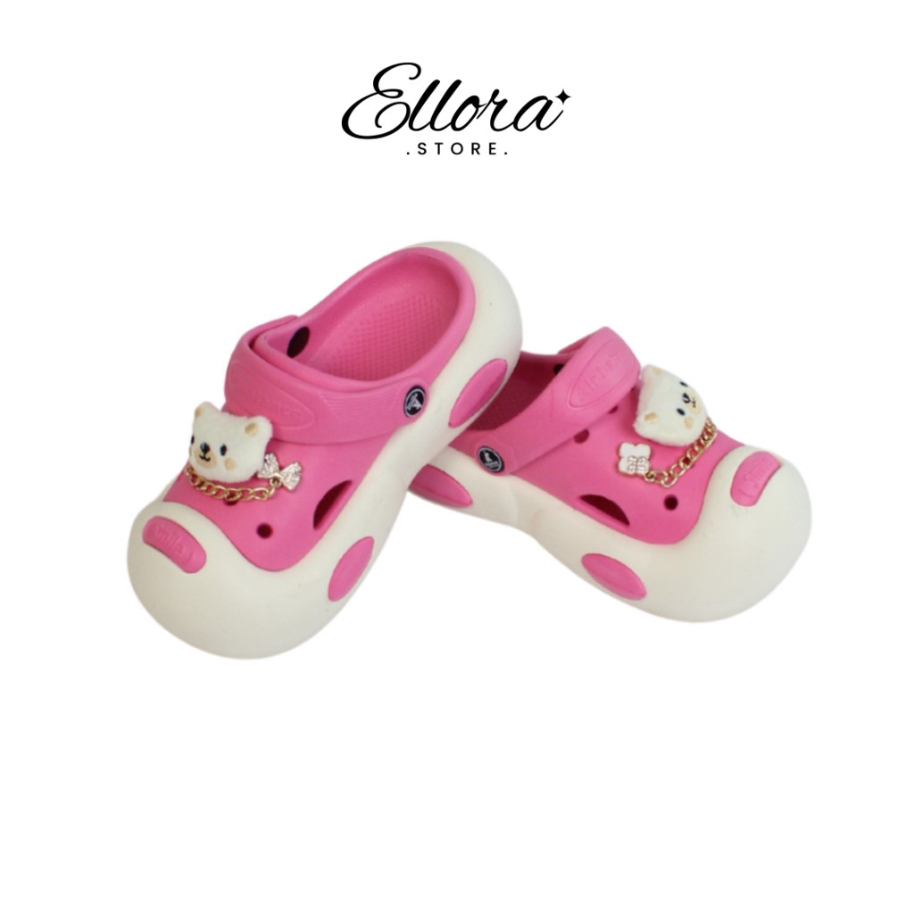 Sandal Anak Perempuan Boneka Lucu – Sendal Karakter Jelly Karet Import 811S-B