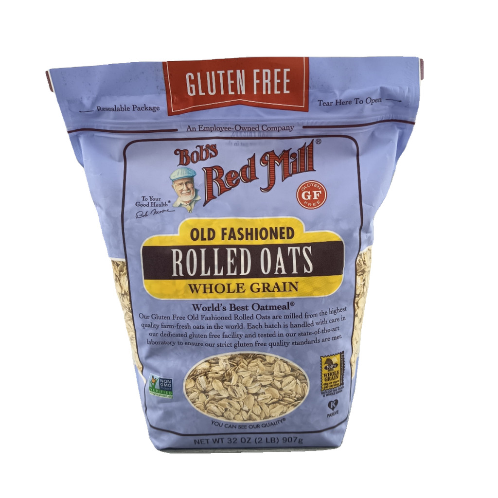 

Bob's Red Mill Bobs Red Mill Gluten Free Old Fashioned Rolled Oats Whole Grain 907Gr