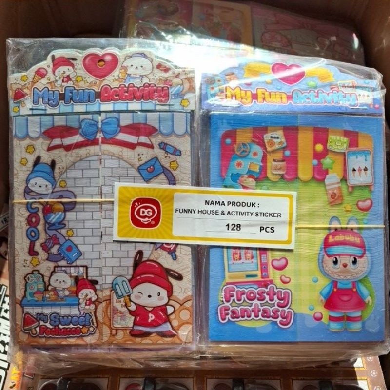 

Stiker Funny House & Aktivity 12pc Dg Cek note