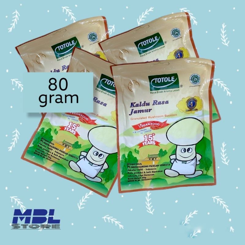 

Totole Kaldu Jamur 80 gram