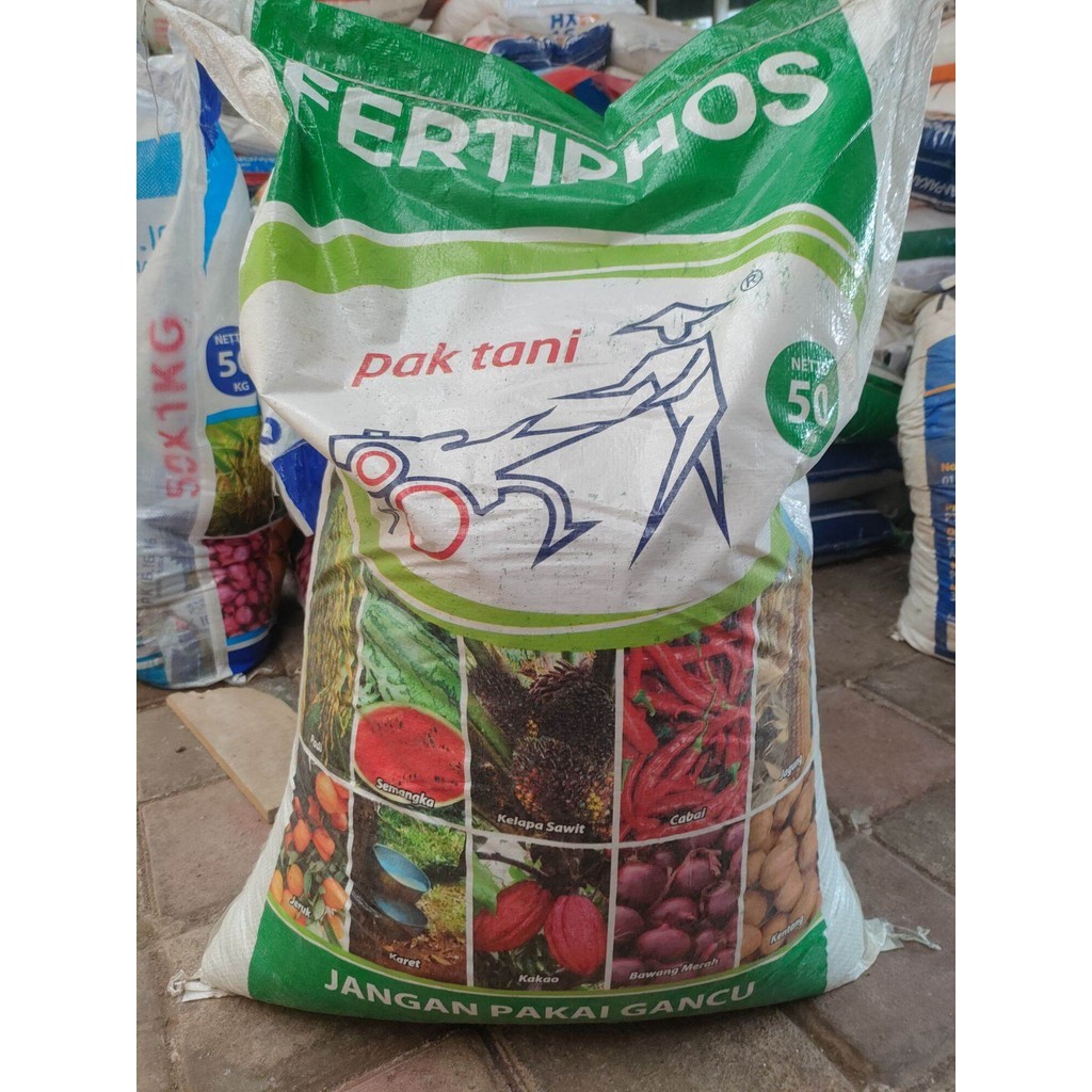 Pupuk Fosfat Fertiphos Hijau 1 kg