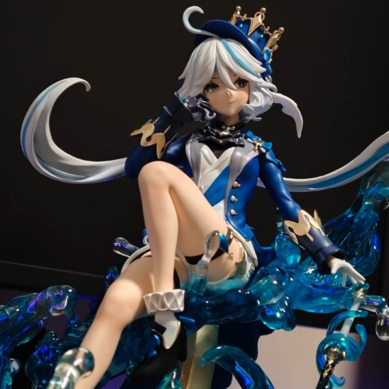 Genuine Genshin Impact Gk Furina Figurine Arethusa Furina Anime Figure Statue Desk Decoration Collec