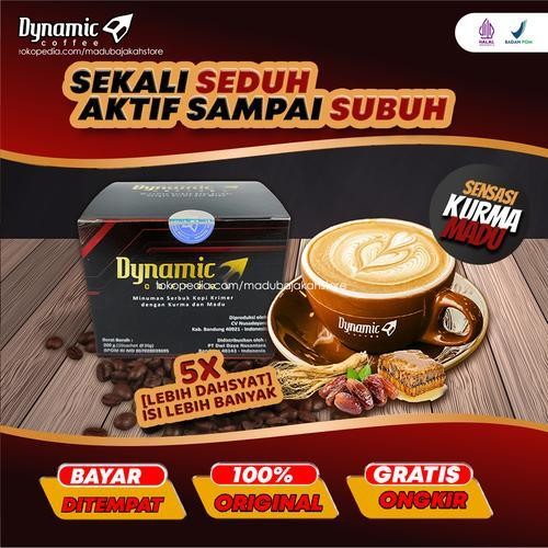 

DYNAMIC COFFEE 1 BOX ISI 10 SACHET ORIGINAL KEMASAN TERBARU