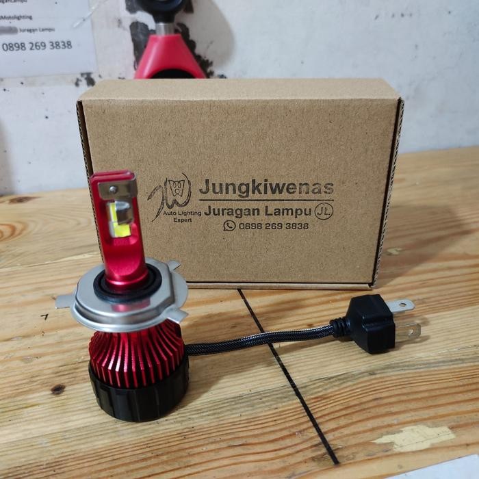 led H4 double cooper upgrade 5500k terang stabil cut off