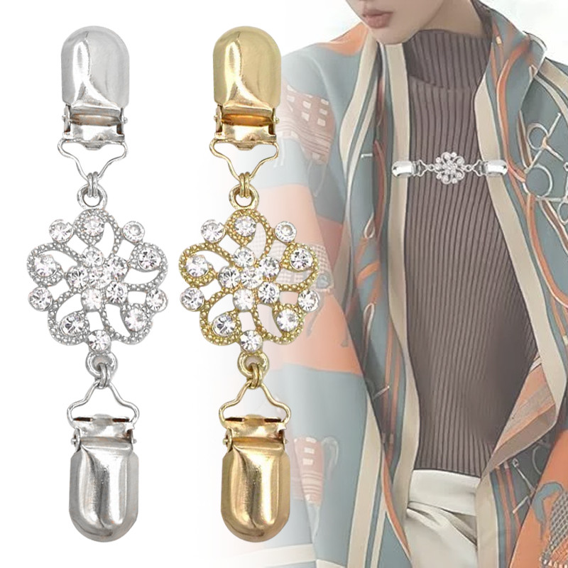 

【Produk Baru】Bros Kemeja Bentuk Bunga Kardigan Bunga Pin Bros Kemeja Wanita Bros Kerah Baju Pin Kemeja Bros Penjepit