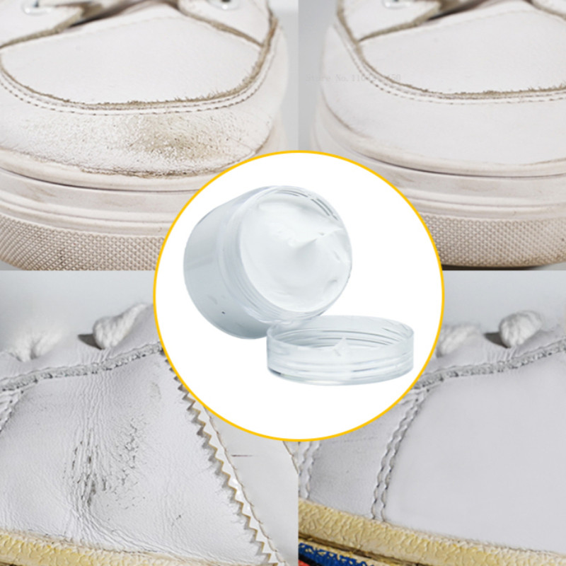 

White Leather Dye Leather Crafts Coloring Refurbished Sofa/coat/bag Scratch Cracks Tear Leather Repair White Pigment