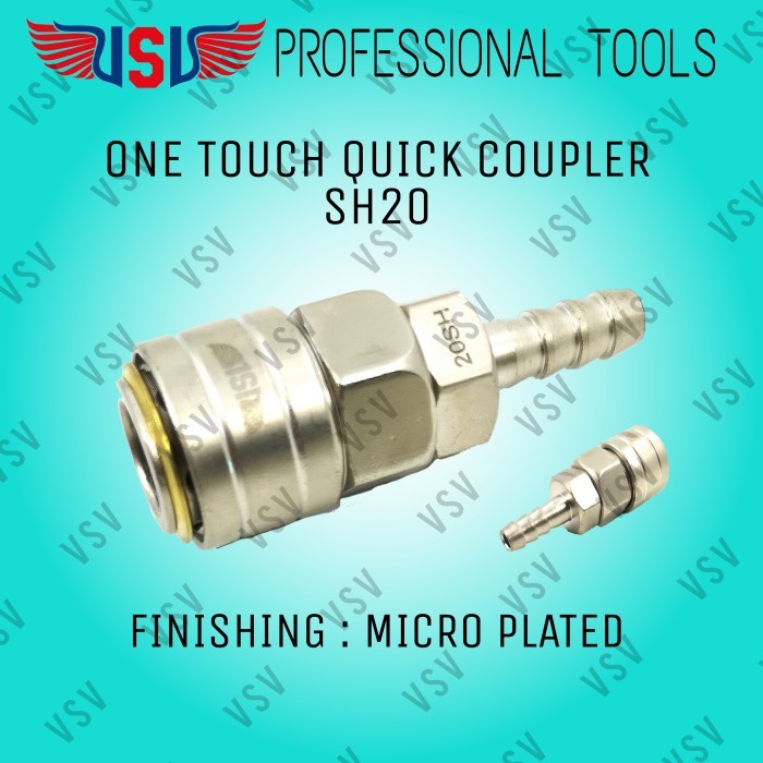 VSV Quick coupler/ One touch Coupler SH 20