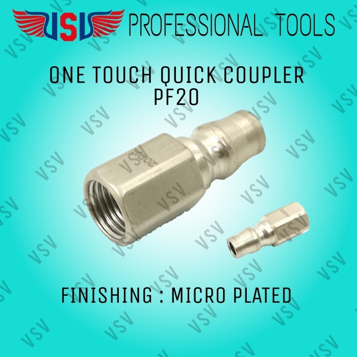 VSV Quick coupler / One touch coupler PF 20
