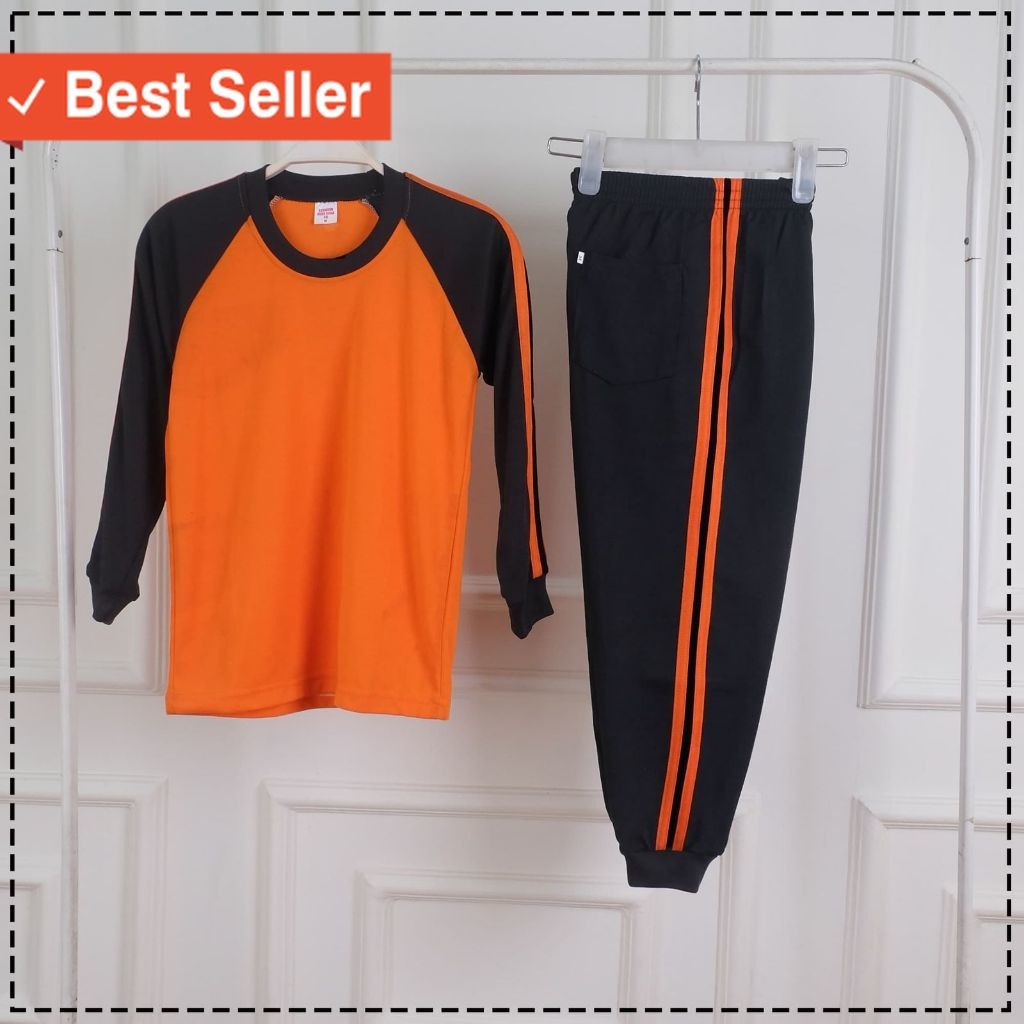 Baju Sport Anak Olahraga Bocah Murah / Setelan Olahraga Anak Sekolah SD SMP