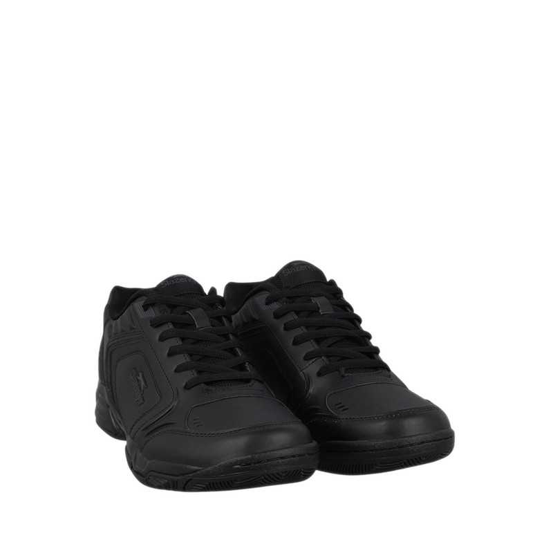 terbaru slazenger men's tennis shoes - black/black