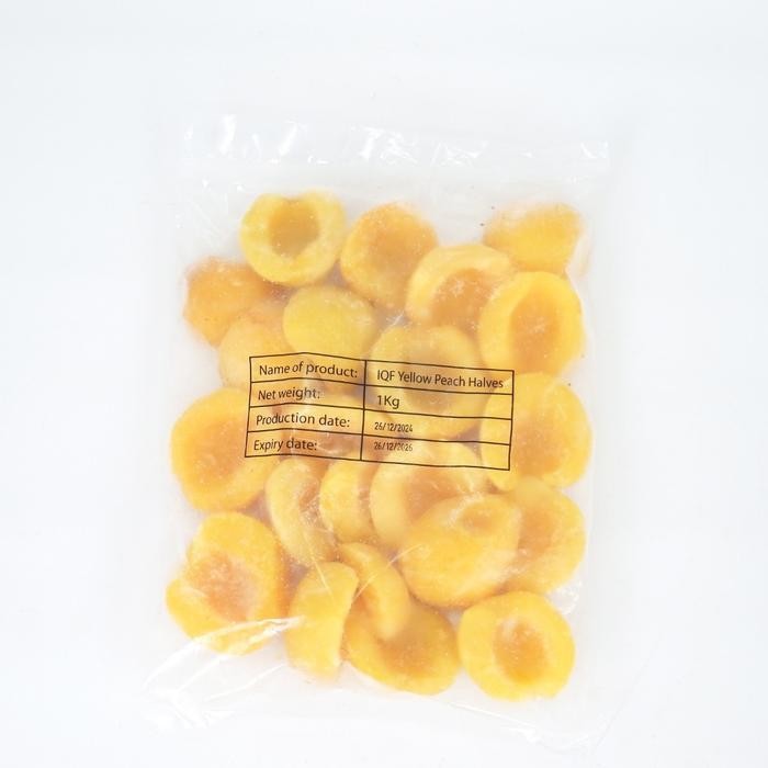 

GROSIR MURAH 1kg Buah Peach Manis Frozen Puree Yellow Persik Pure