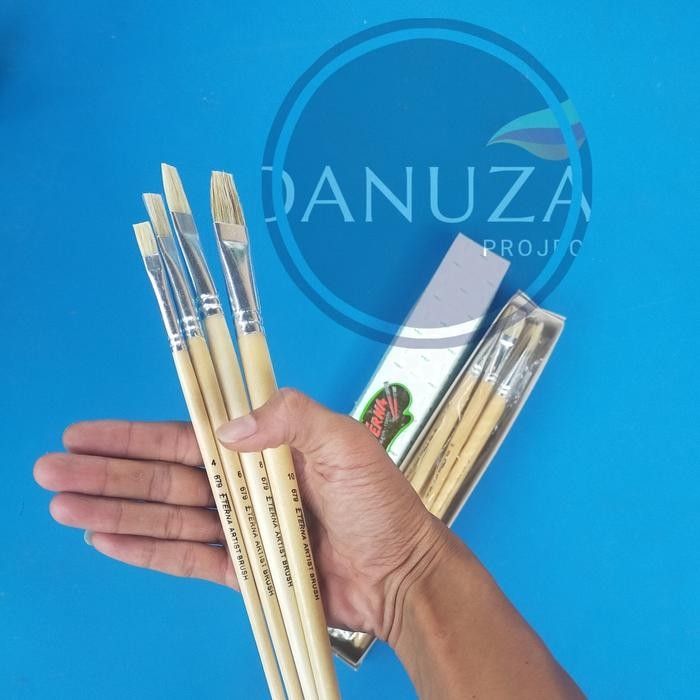 

Kuas Lukis Eterna isi 12 pcs - No. 1