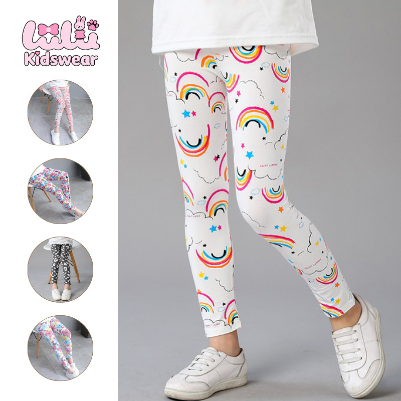 【Lulu Kidswear】 legging anak perempuan legging anak celana legging anak perempuan legging anak perem