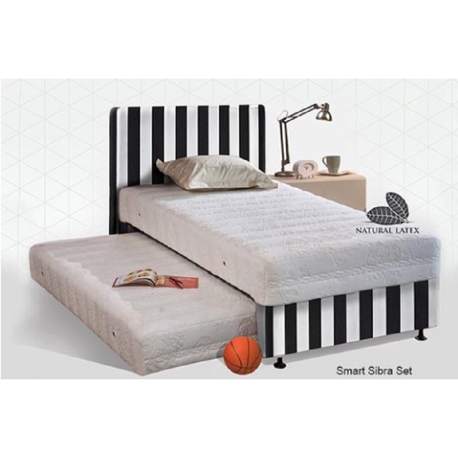 2 in 1 sorong smart latex HB sibra by Quantum springbed